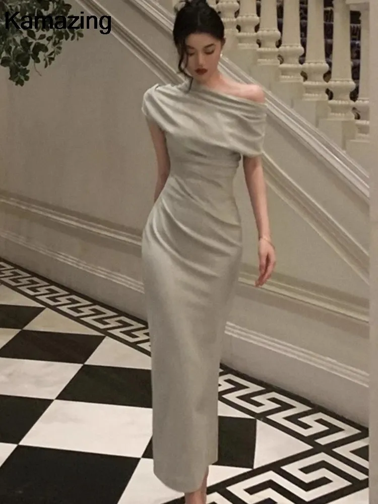 sachin and babi light blue dress James Galanos Early 50s Cocktail Dress in Wool and Silk Chiffon For Sale at  1stDibs