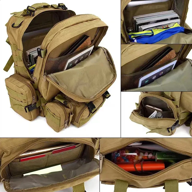 55L Tactical Backpack 4 in 1 Men's Military Molle Sport Bag Outdoor Hiking Climbing Army Rucksack Waterproof Jacquard from Dhgate Backpack - price 83.05 55L Tactical Backpack 4 in 1 Men's Military Molle Sport Bag Outdoor Hiking Climbing Army Rucksack Waterproof Jacquard from Dhgate Backpack - price 83.05