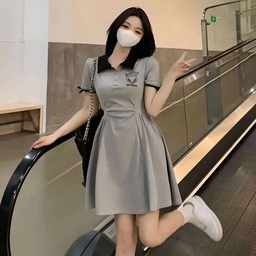 Holiday Mini Dress for Women Knee-Length Cotton Blend Summer Graduation  Korean Style from Dhgate Basic & Casual Dresses - price 13.72