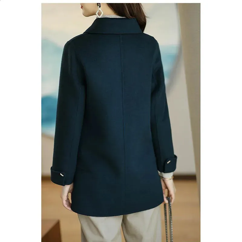 Red jacket winter wool coat long sleeve coat 1351# Red jacket winter wool coat long sleeve coat 1351#