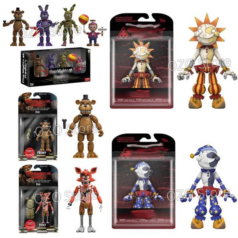 Five Nights at Freddy's sun moonフィギュアセット Five Nights at Freddys Security Breach Sun and Moon Figure