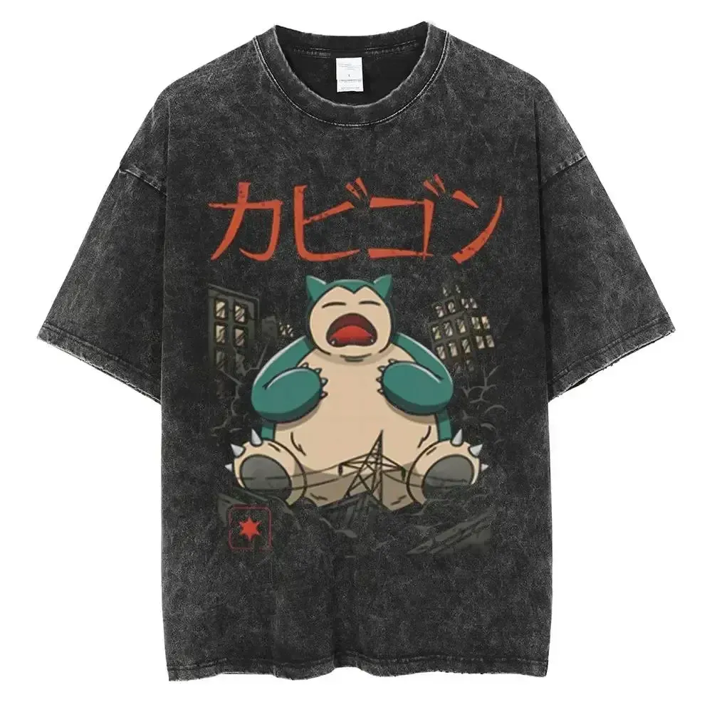 POKÉMON MADE GRAPHIC T-SHIRT HARAJUKU 黒 Human Made x Pokemon Graphic Pikachu Harajuku T-shirt Black