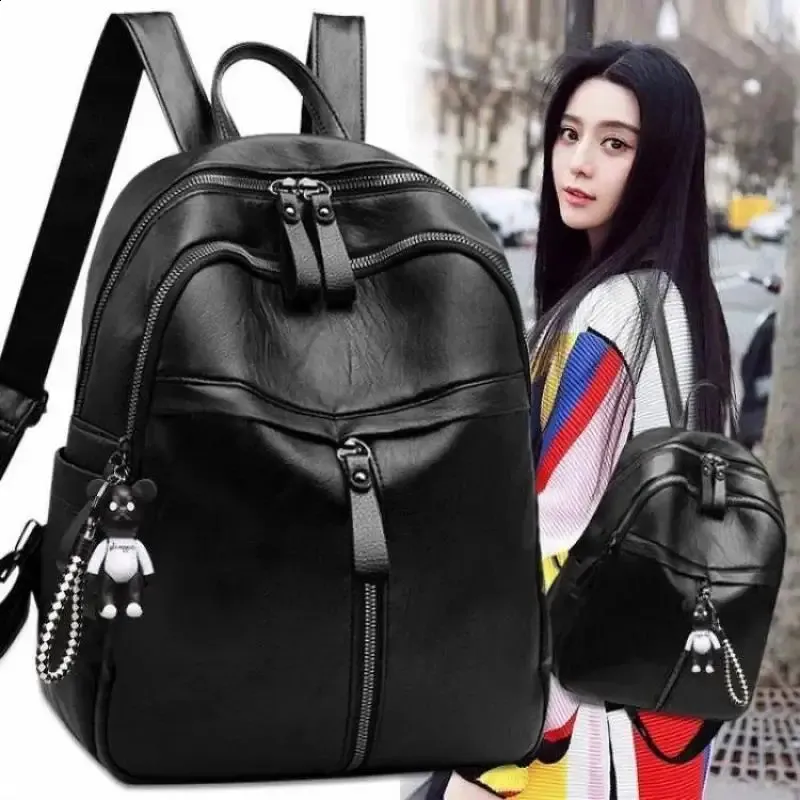25 Mochilas De Cuero Para Marcar Tendencia [Ofertas Increíbles