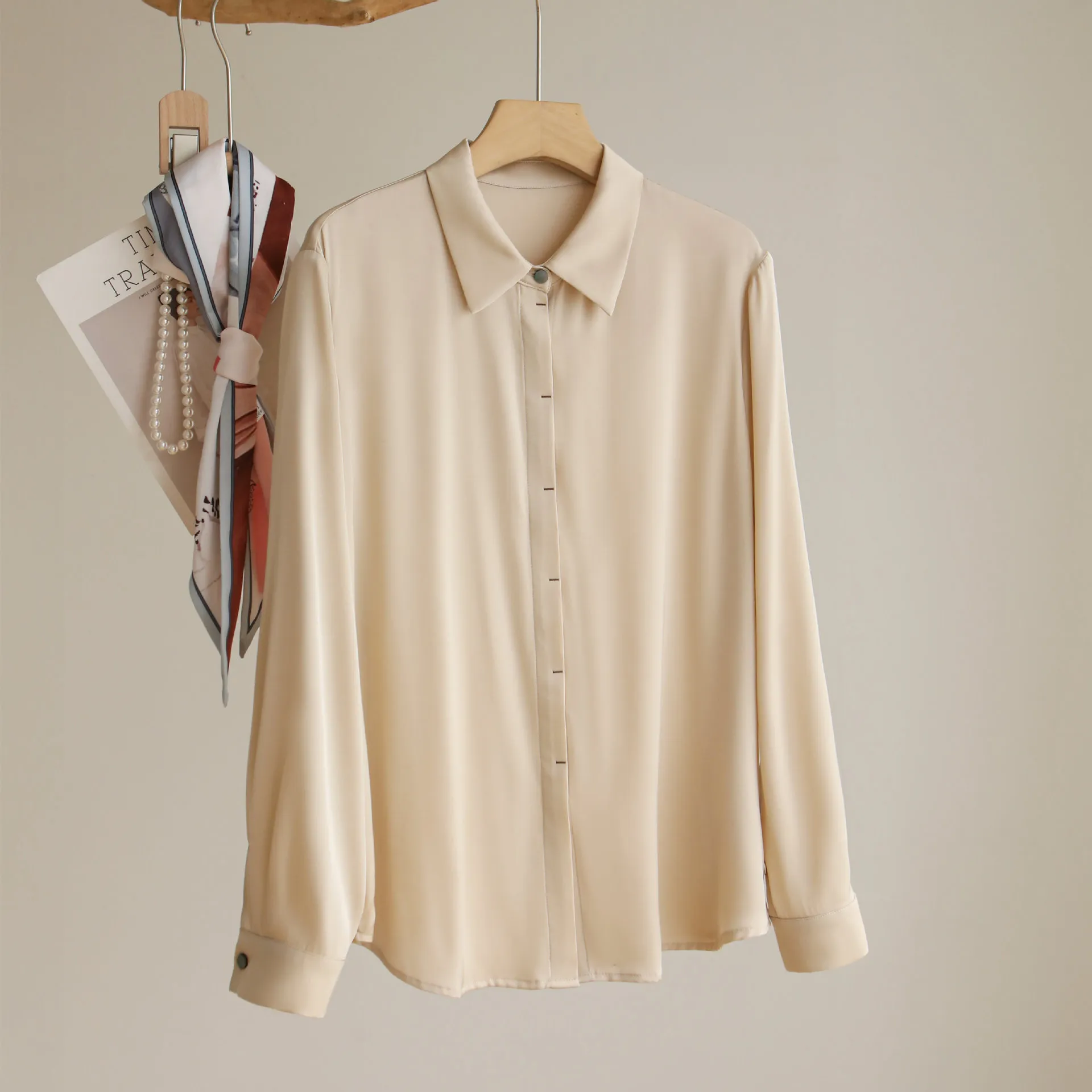 Mannen blouse print hotsell