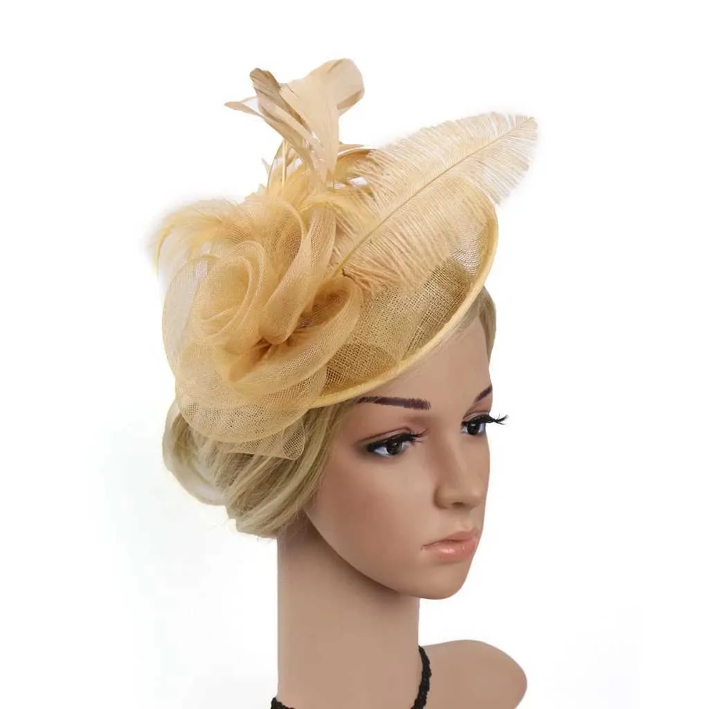 Derby Hats For Women,Tea Party Hat Feather Fascinator  display picture 1