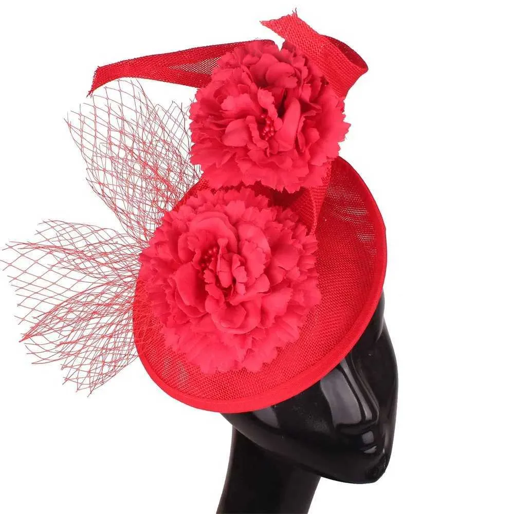Womens Church Hats Elegant Floral Headpiece Charming  display picture 2