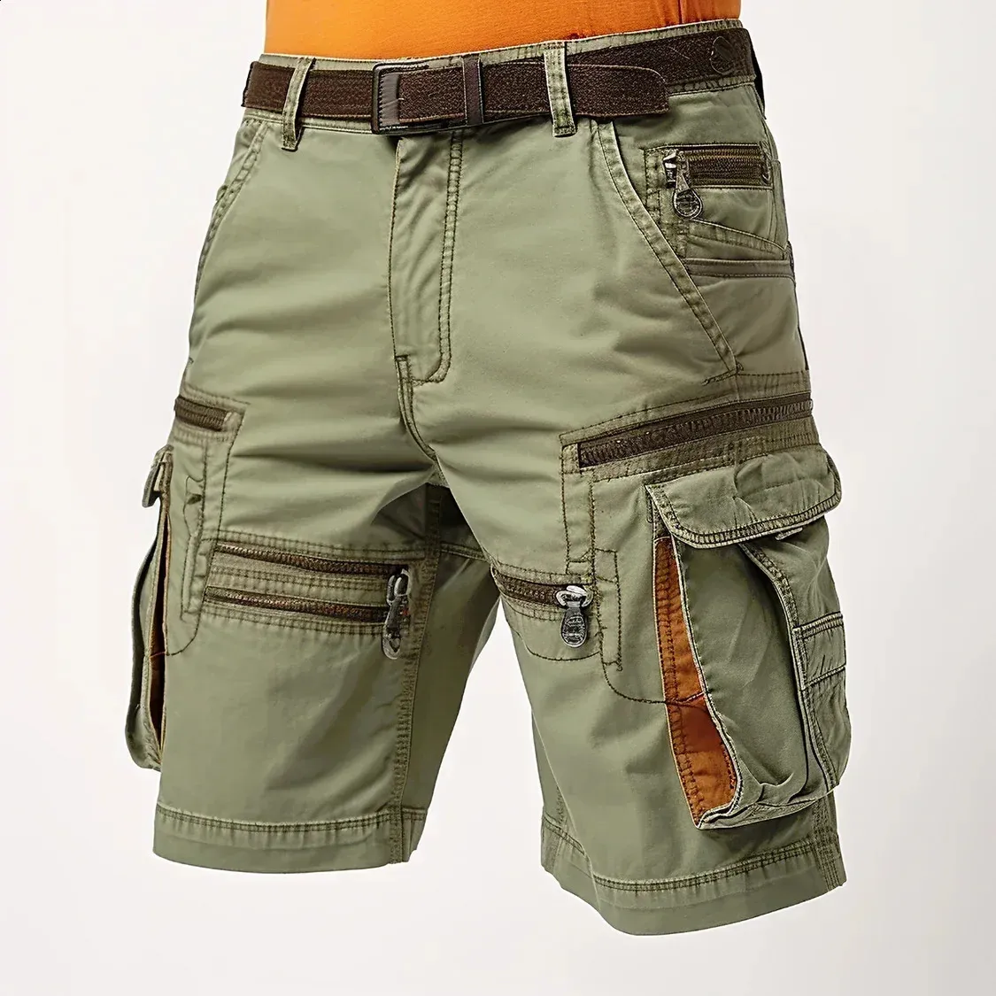 【KOOLOSET】Vintage Washed Cargo Bermuda Pants 9632458d-0550-4b1e-aa0f-