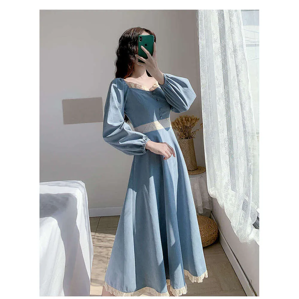 green emerald velvet dress Irene Long Sleeve Midi Dress - Coffee
