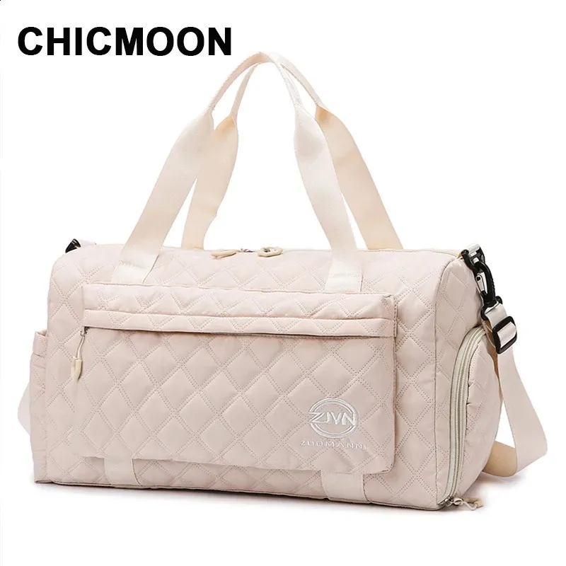 Premium Travel Duffel Bag with Pockets Waterproof Carry-On