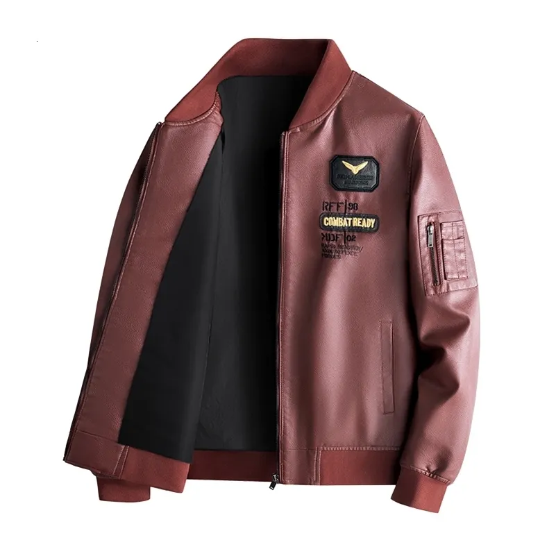 Fashion Boutique Punk Locomotive Slim Harley Leather Men's Jacket Fashion Boutique Punk Locomotive Slim Harley Leather Men's Jacket