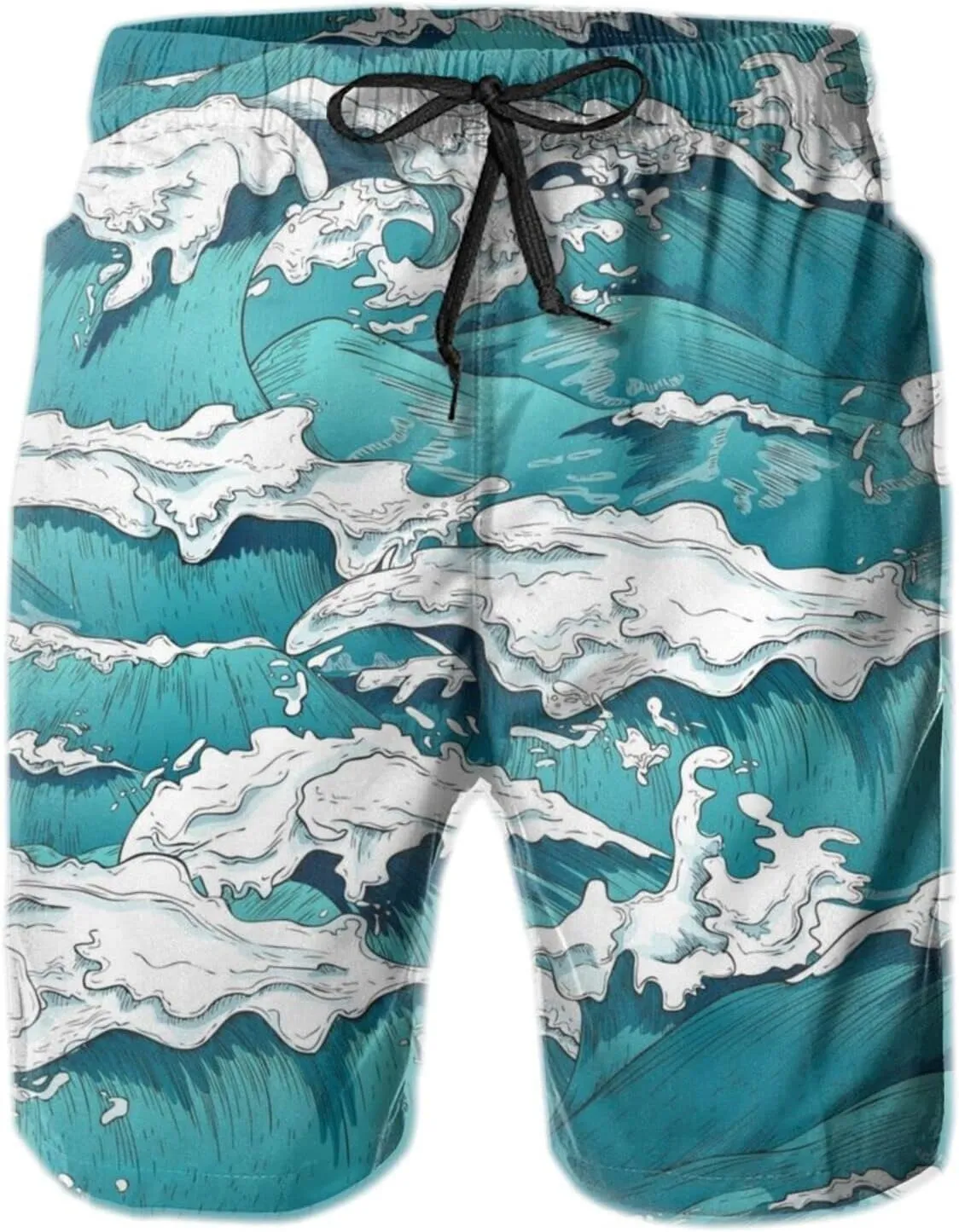 Short De Bain Homme ITRY - Surf Trunks En Polyester/spandex - Tailles S à XL - Stretch, Waterproof - Neuf Avec étiquette