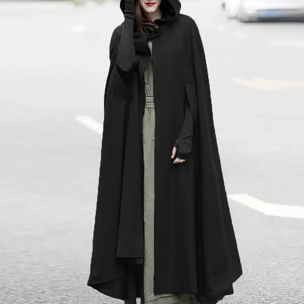 Trench Coat Open Front Cape Coat Save Big On Bulk Winter Cloak