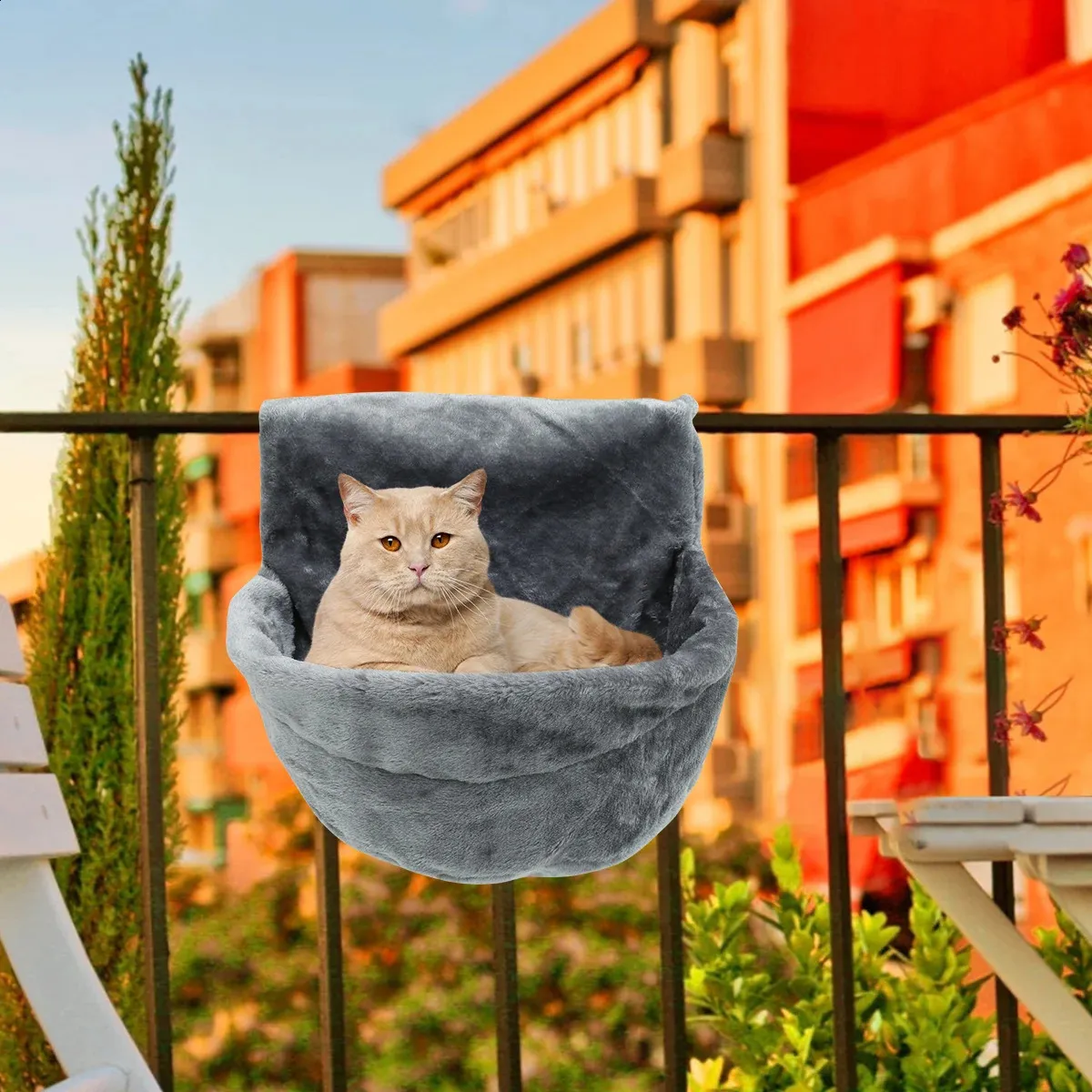 Cat Radiator Hamock Suspended Cat Bed Radiator Hammock With Detachable... From Homehaven ...
