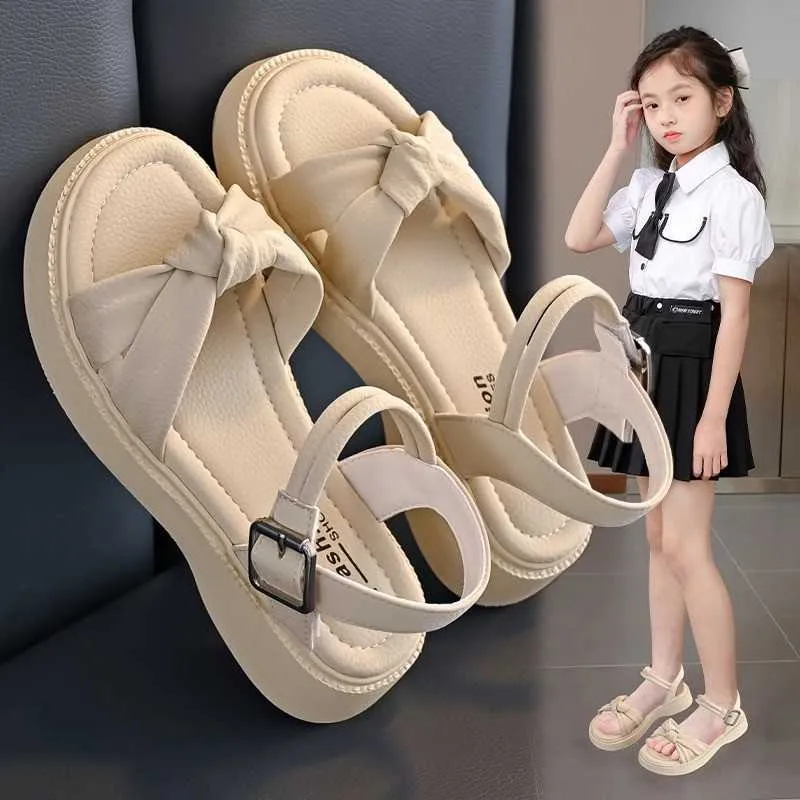 Girls Summer Sandals New Soft Sole Beach Shoes, Western Style Sports  Sandals for Kids Students Comfortable Durable!