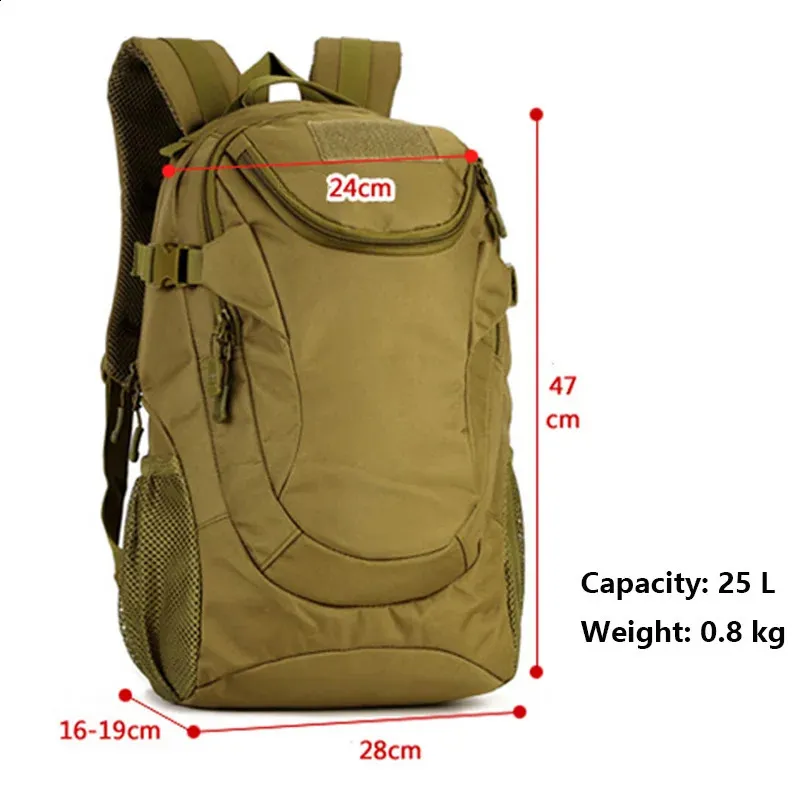 Sac à Dos Randonnée 100L Tactique Militaire – Oxford 600D, Port USB, Molle, Léger 1,7kg Pour Camping Et Voyage