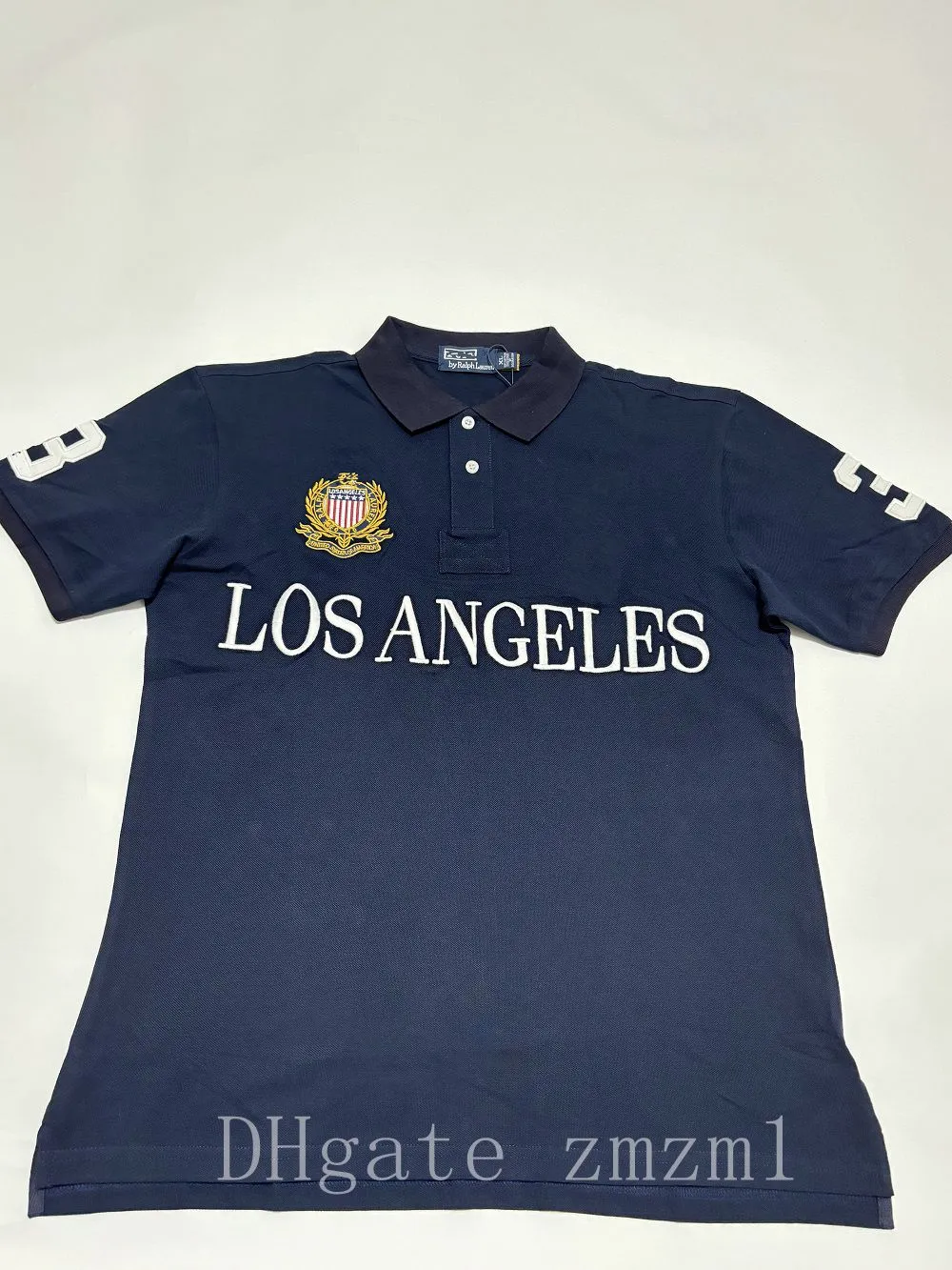 【美品】Embroidery Polo Sweatshirt Polo Ralph Lauren Logo-Embroidered Crewneck Sweatshirt