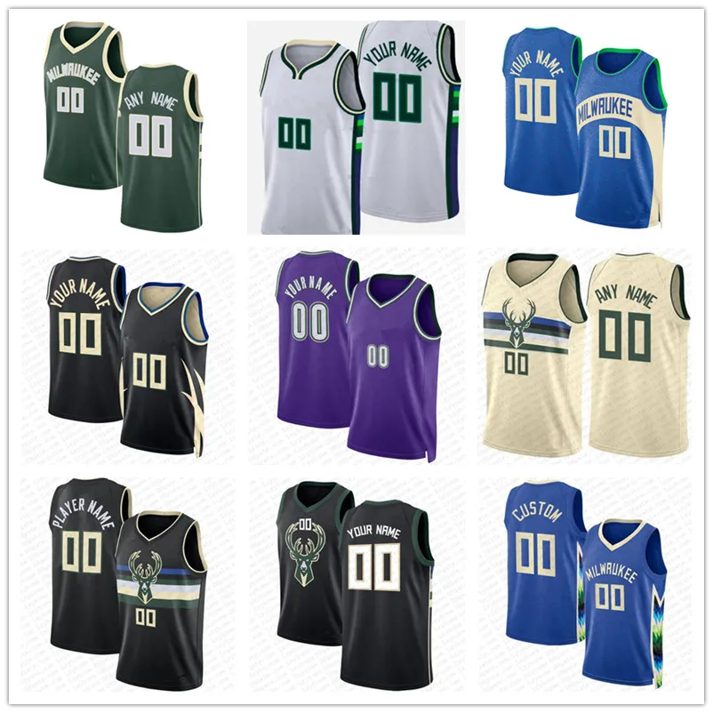 Basketball Personalized Bucks Jersey Personalized Men's Basketball