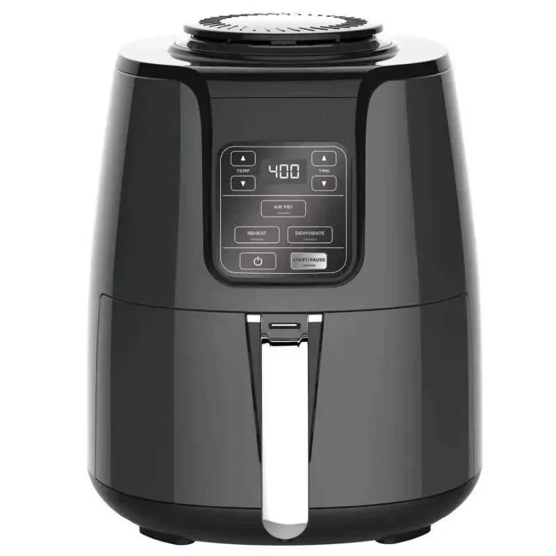 HAOYUNMA 4 Quart Black Air Fryer - Digital Touchscreen, Rapid Air 