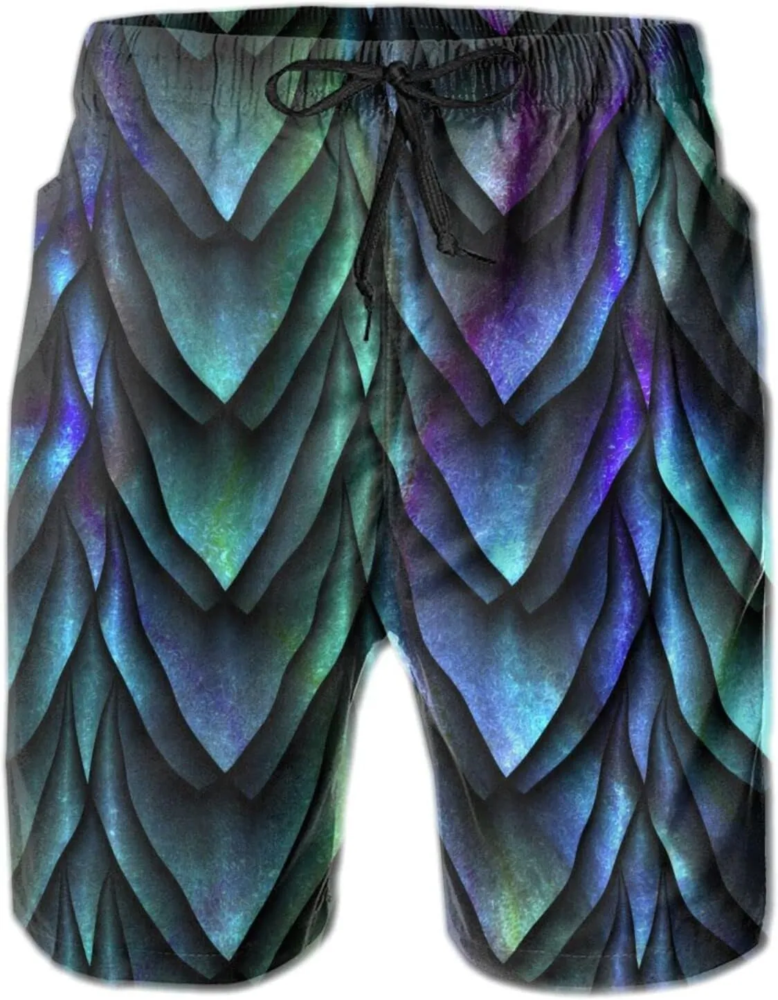 Stylish Dragon Scale Skin 3D Printed Mens Swim Trunks Quick Dry Beach Turquoise Board Shorts For Beachwear From Cloch shopping 11.11 DHgate.Com