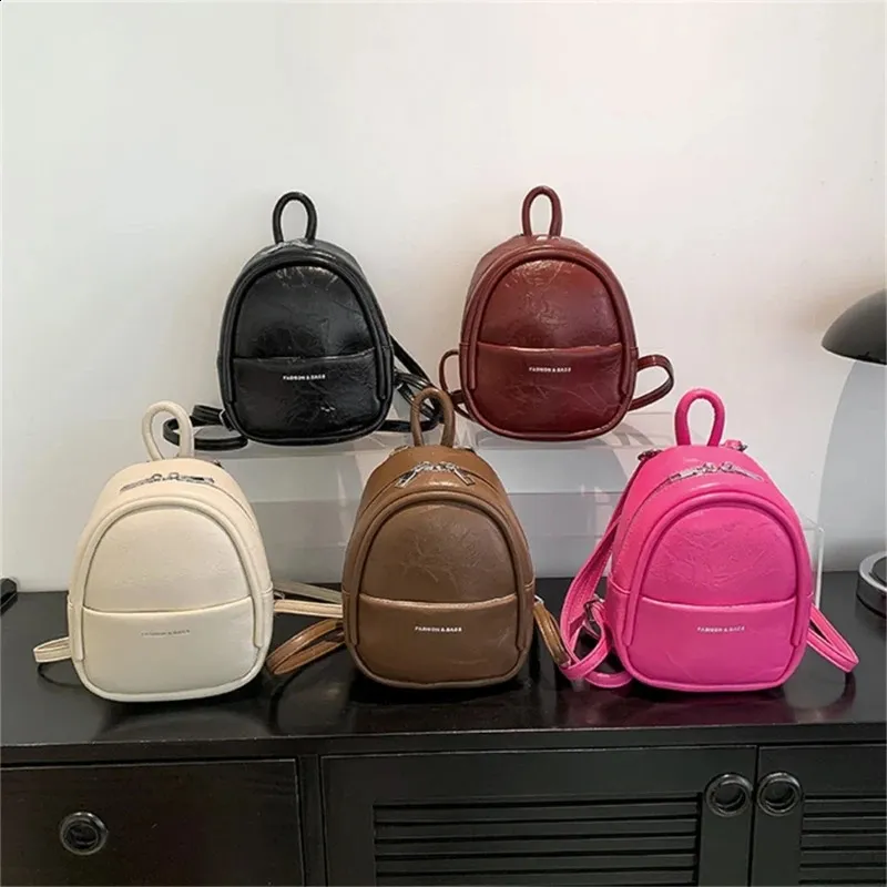 EMIS☆LEATHER MINI BACK PACK(2color) DHgate.com:Womens Retro PU Leather Mini Backpack - Double