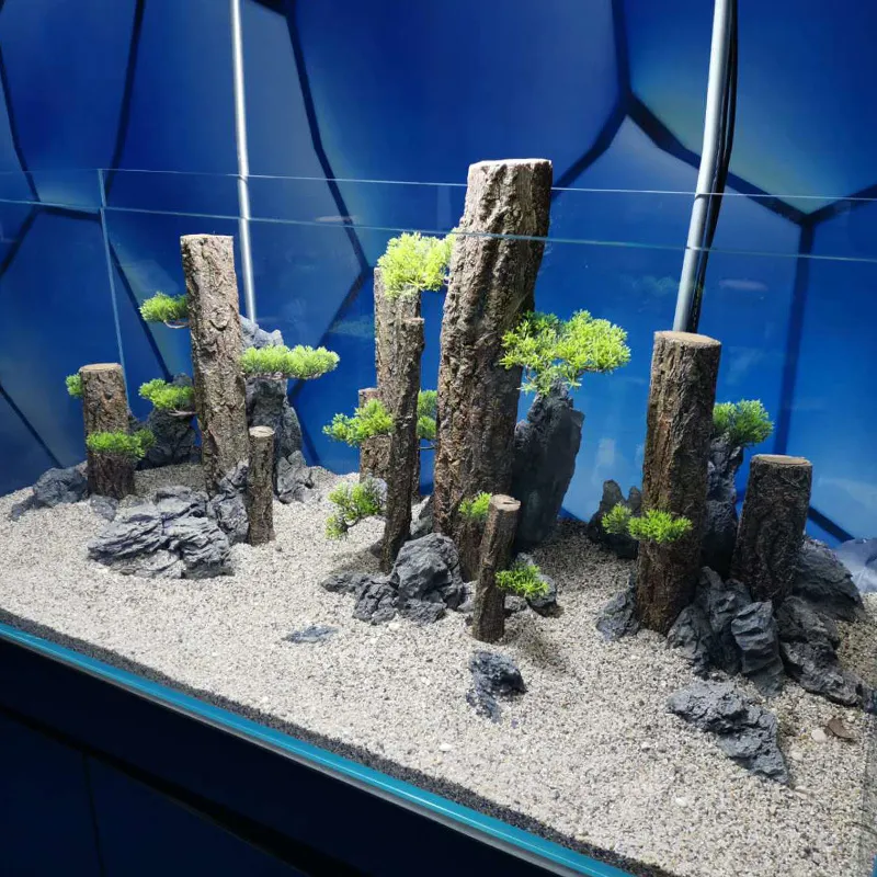 thumbnail image 2 of Natural Aquarium Driftwood Branch - 8-10cm Trunk For Fish Tank Decoration & Aquascaping 2 of 12