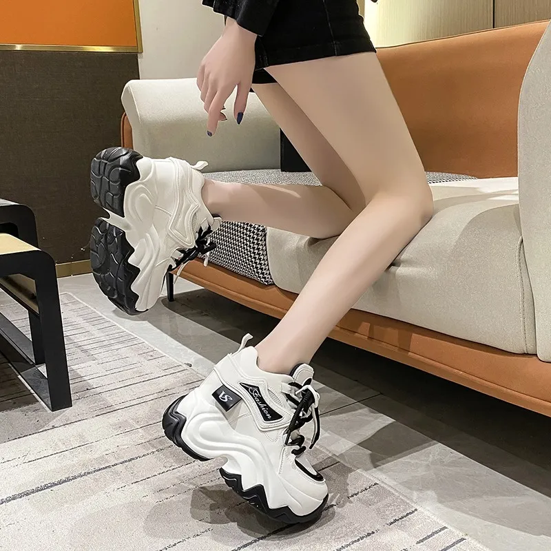 ★Flct★ Hazy platform sneakers_White STC8FW804-BWS-1_24815313-1766-