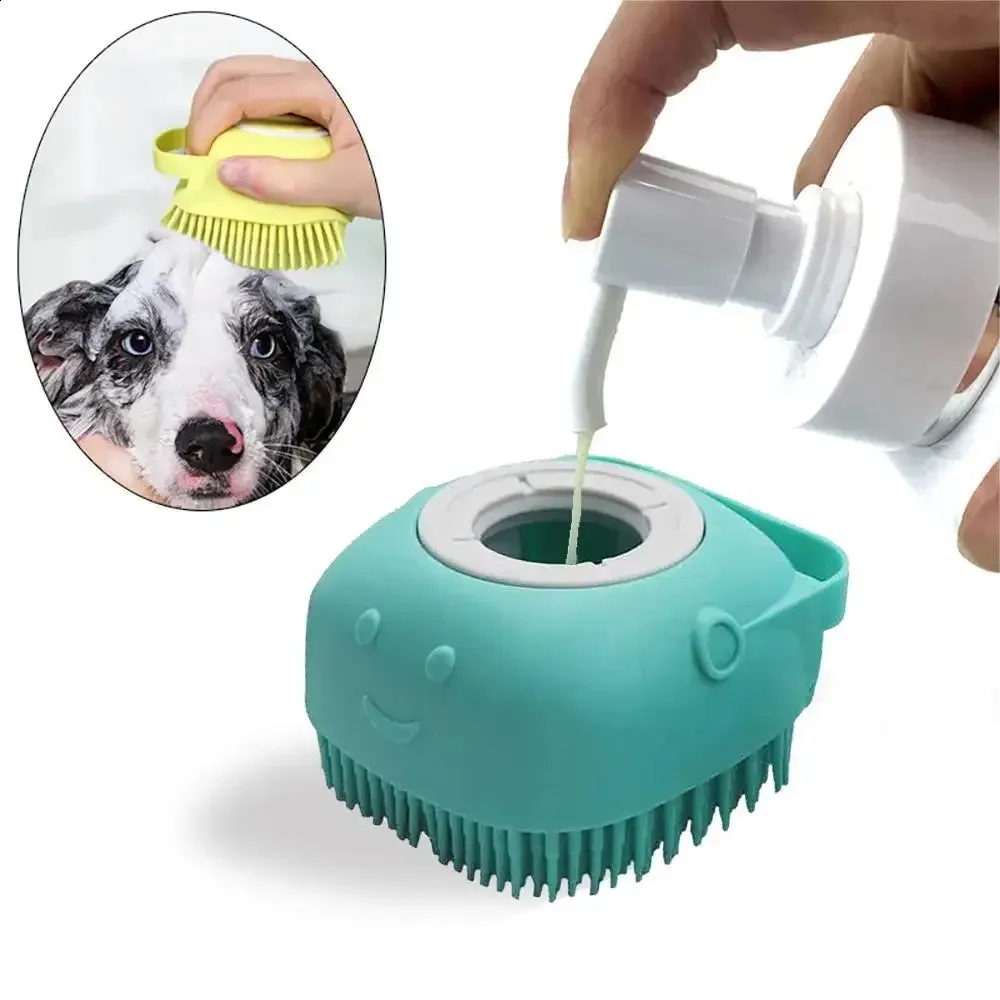 Bath Massage Brush Bathroom Multifunctional Puppy Big Dog Cat Soft