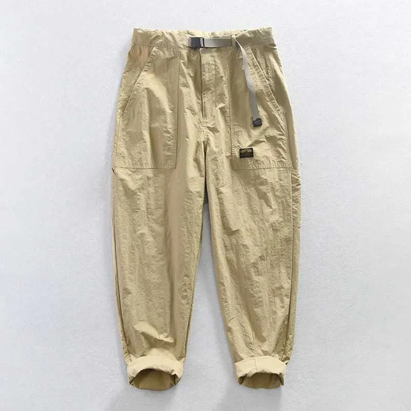 Save Big on Bulk Wide Japanese Pants Summer Mens Workwear Casual Pants  Japanese Straight Loose Fit Wide Legs Large Pockets Covered With Mountain  Logs