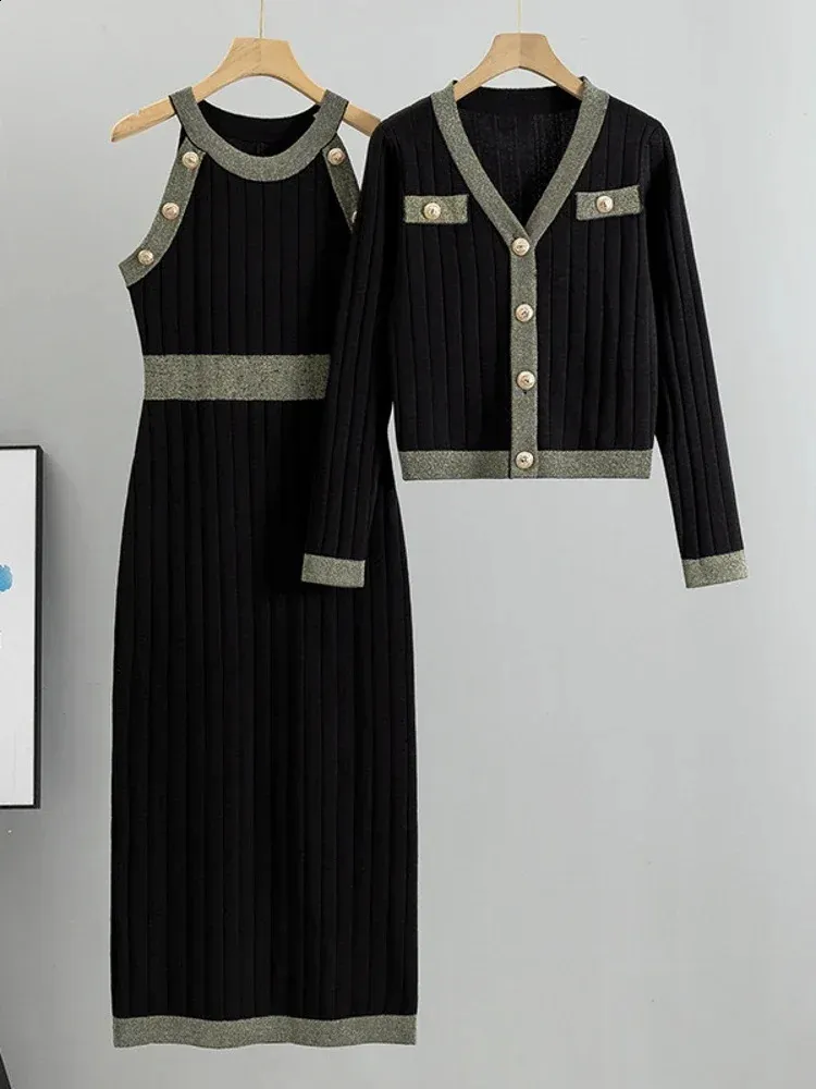 knee length dresses for ladies Sweater Midi Dress