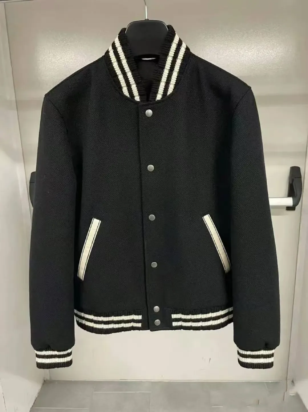 Giacca Varsity Donna Baseball Bomber Vintage - Unisex Streetwear Con Patchwork - Foto 13