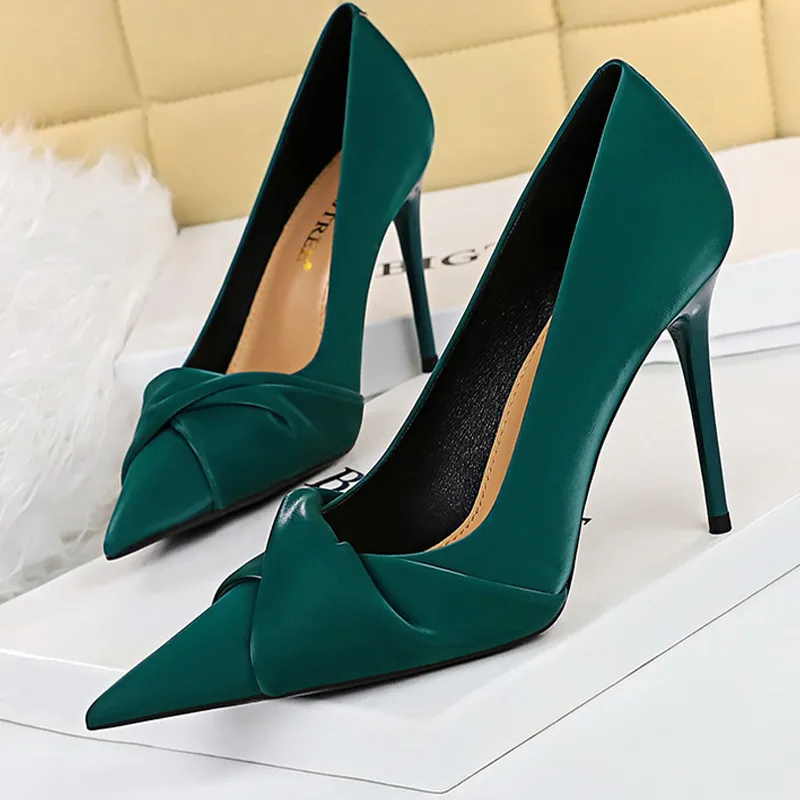 Save Big on Bulk Big High Heels Shoes BIGTREE Shoes Pumps Women New  Designer Bow Knot High Heels Elegant Banquet Heels Women Shoes Sexy Party  Shoes