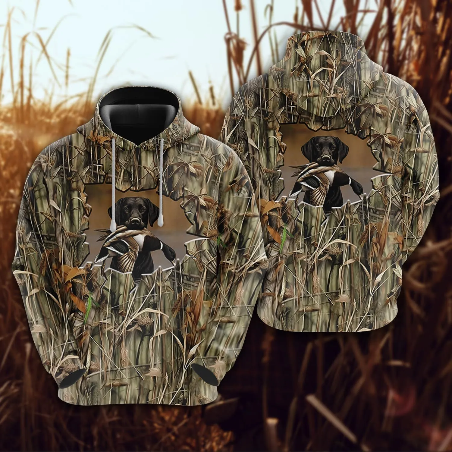 Camouflage hunting hoodie deals