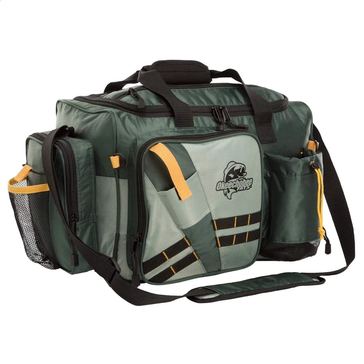 Portable Extra Large Fishing Tackle Bag Boxes Polyester Adjustable Padded  Shoulder Strap 240829