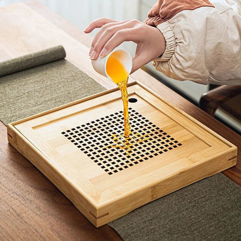 Natural Bambus Teeschale Mit Drainage: Japanischer... Von 14,21  | DHgate