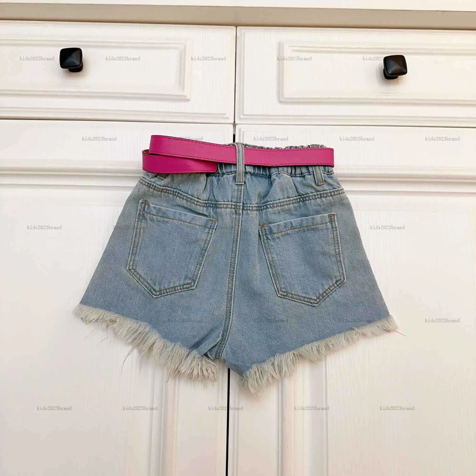 Designer Water Washing Mother Denim Shorts For Baby Girls Burr Edge Design Lower Garment Size 110 160 CM Perfect For Summer From Kids2023brand 26.61 DHgate.Com