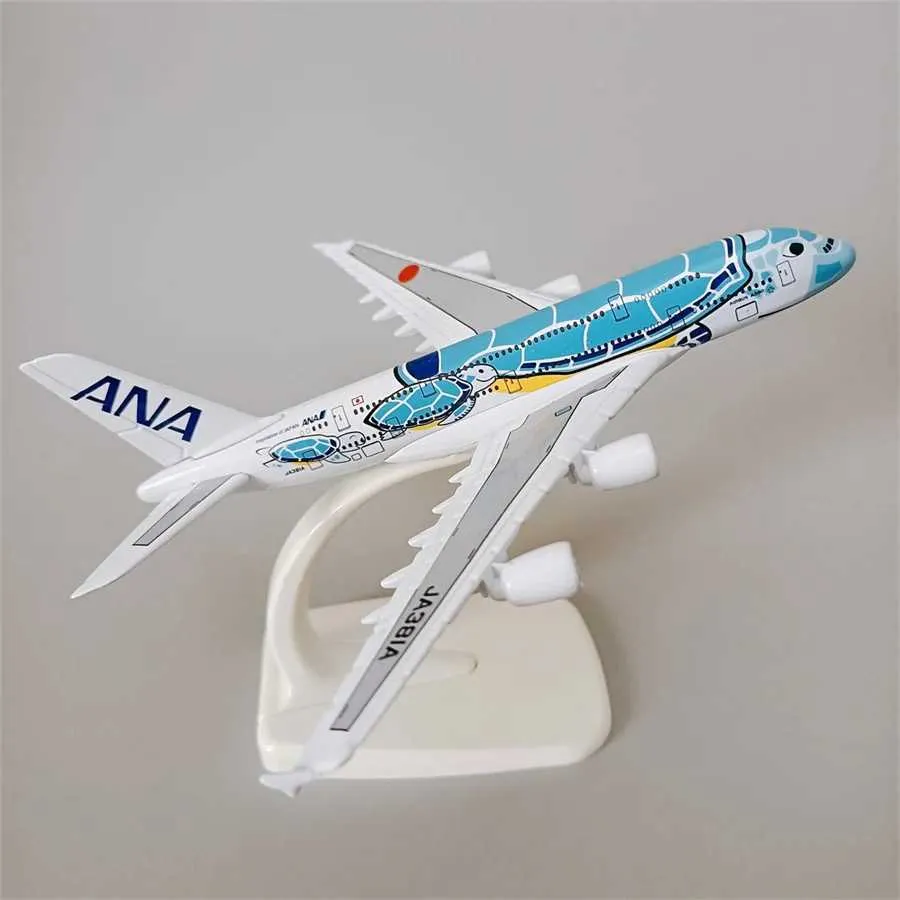 Japan Airlines ANA Airbus A380 1/500 Scale Die Cast From