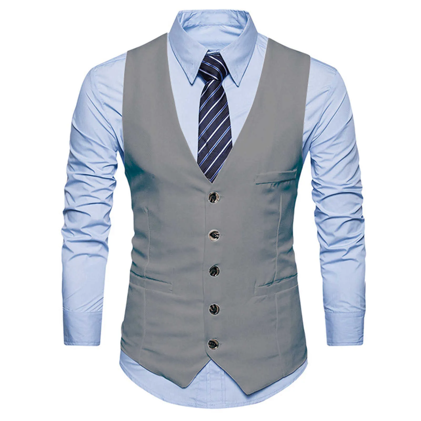 mens dress vest slim fit Kenneth Cole Reaction Men's Slim-Fit Techni-Cole Suit Separates Vest - Black main image 0