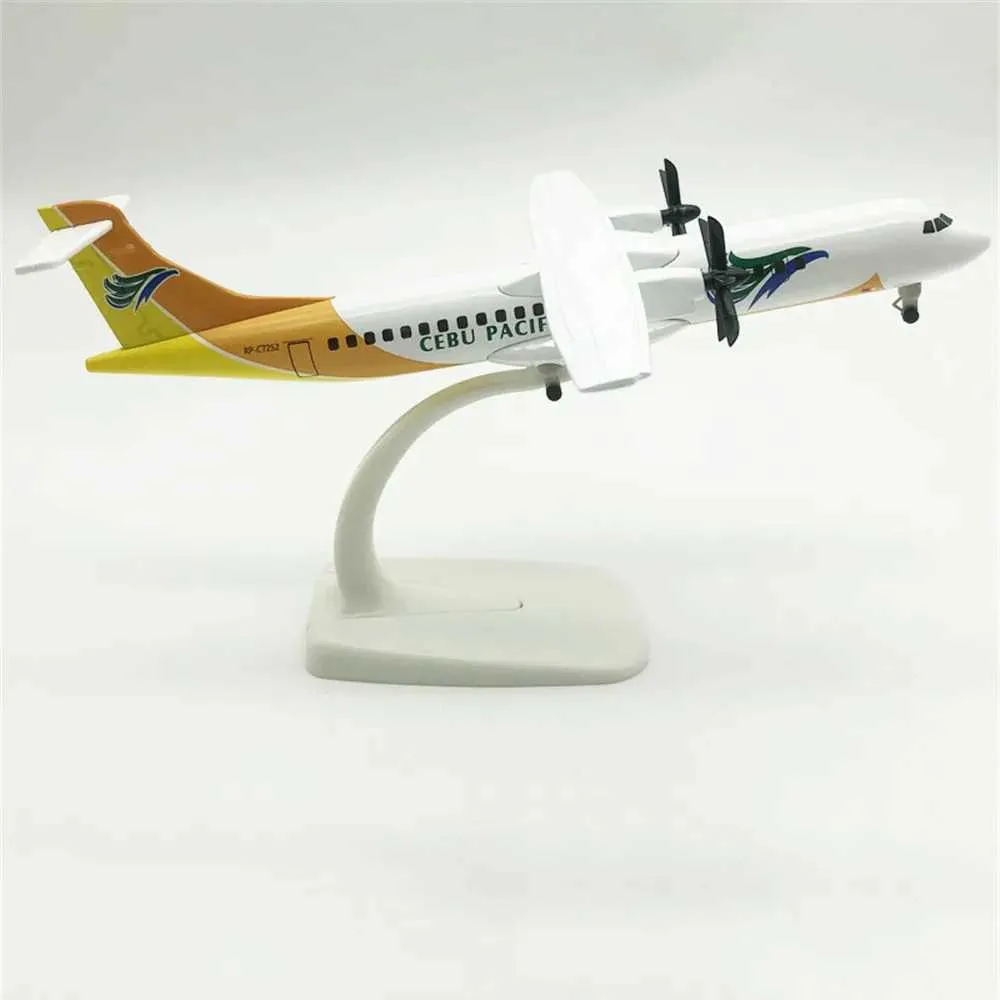 CEBU PACIFIC AIR ATR Alloy Metal Die Casting Model Aircraft Model W Wheel Propeller 20cm W240829 From Philippines From Popular district1 7.92 DHgate.Com