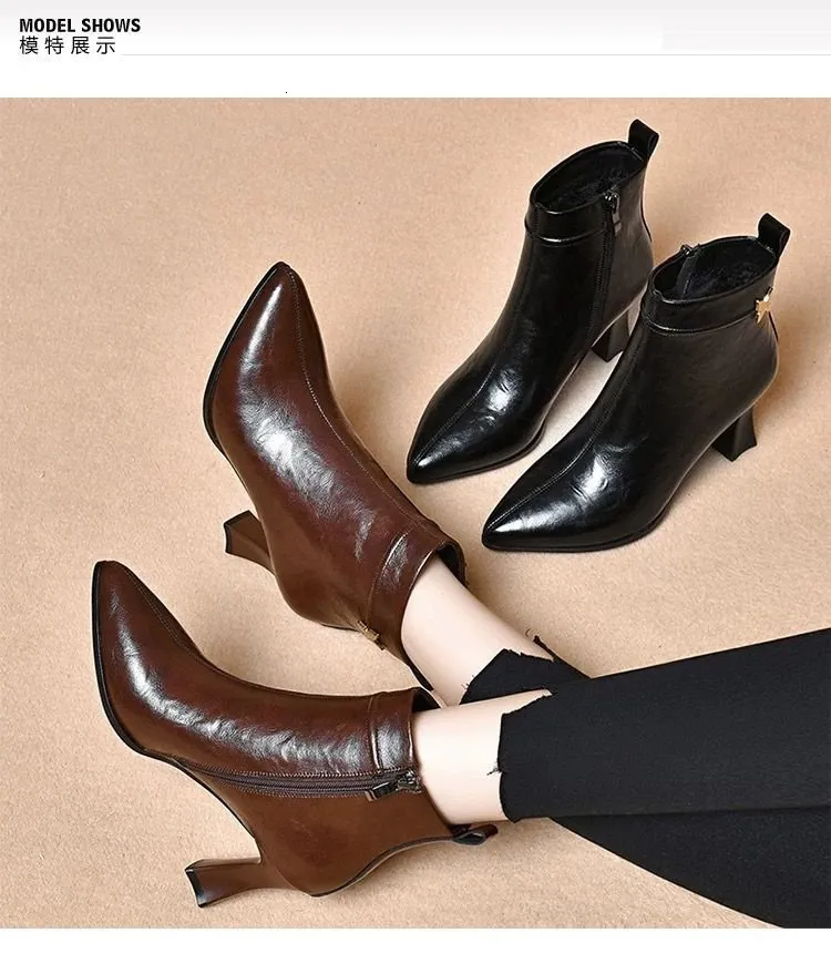 Sepatu high heels boots outlet