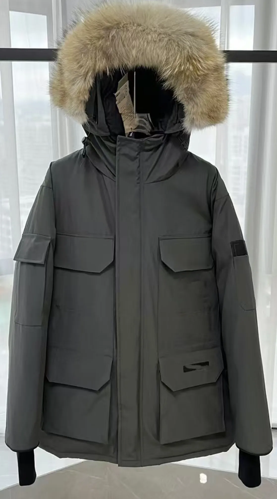 Puffer Jacket H And M Waterproof Coat Regular-Fit Water-Repellent