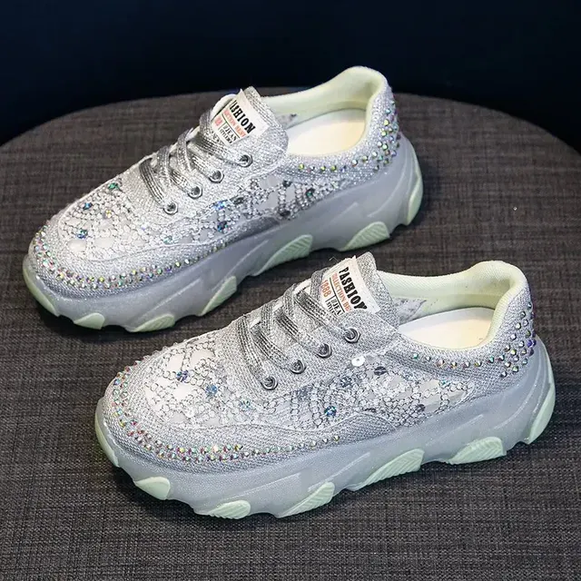 clear bottom nike shoes