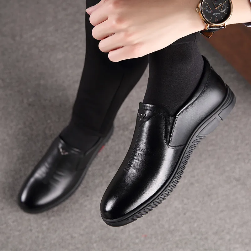 箱付き】Jieda SLIP ON LEATHER SHOES SIZE 44 - 靴 