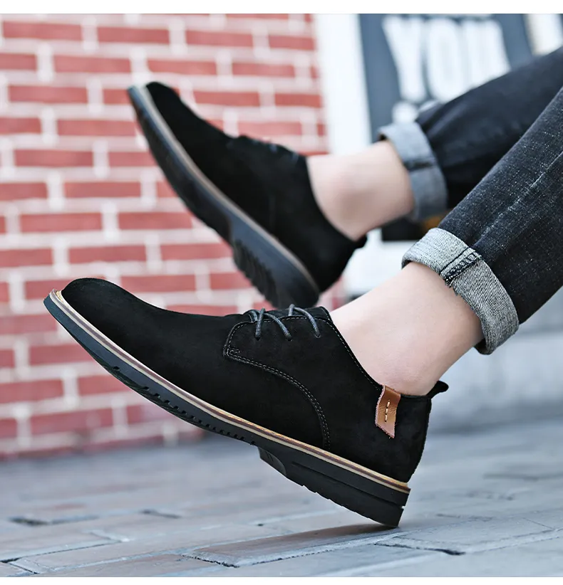Men's Cow Suede Oxford Dress Shoes Lace-Up Formal Business Shoes for Spring  and Autumn from Dhgate Casual Shoes - price 169.04