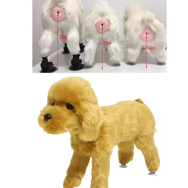 Silicone Simulation Mating Dog Toy Vent Plush Interactive Toy for Small Dogs  from Dhgate Dog Training & Obedience