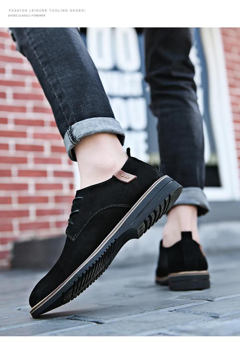 Men's Cow Suede Oxford Dress Shoes Lace-Up Formal Business Shoes for Spring  and Autumn from Dhgate Casual Shoes - price 169.04