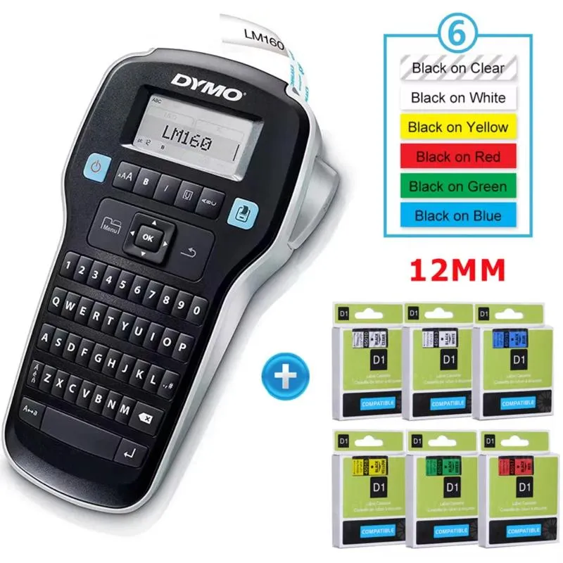 wholesale English DYMO 160 Portable Label Maker With Plug Printer For Home Office Organization