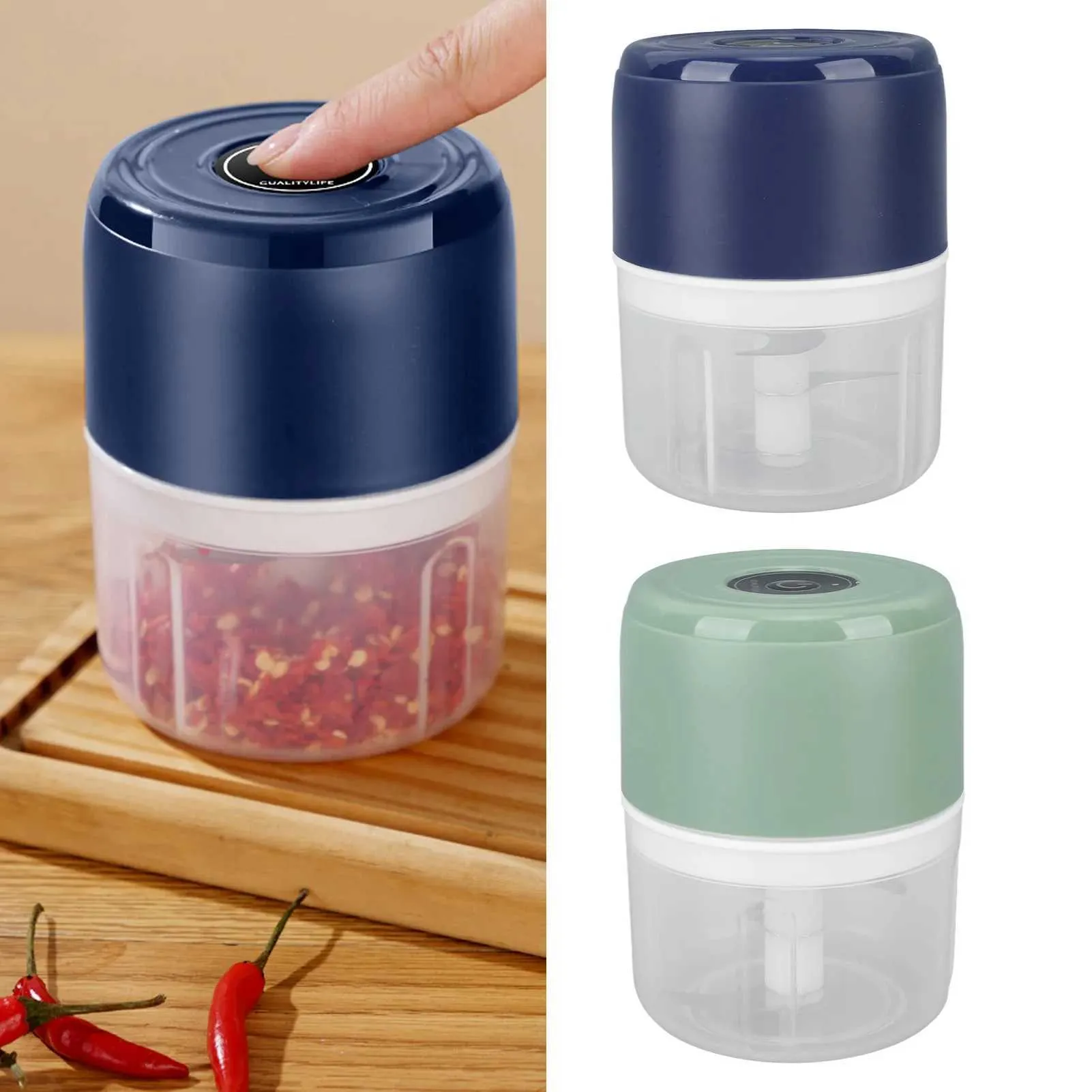 Portable Cordless Electric chopper for garlic