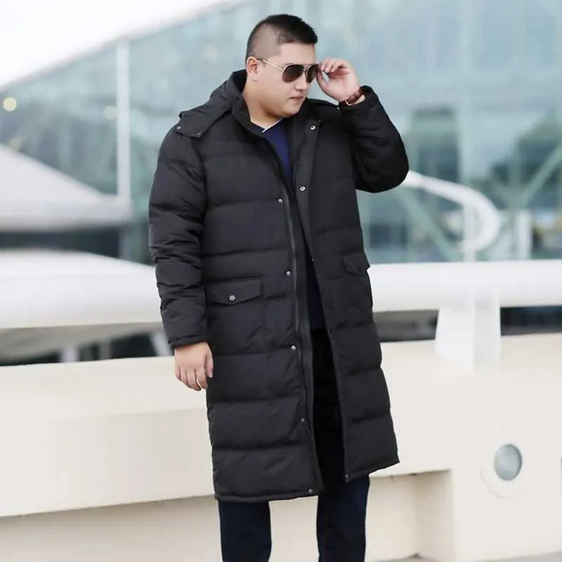 Mens Jacket Tall Size Winter Coats Premium Mens Long Down Parkas