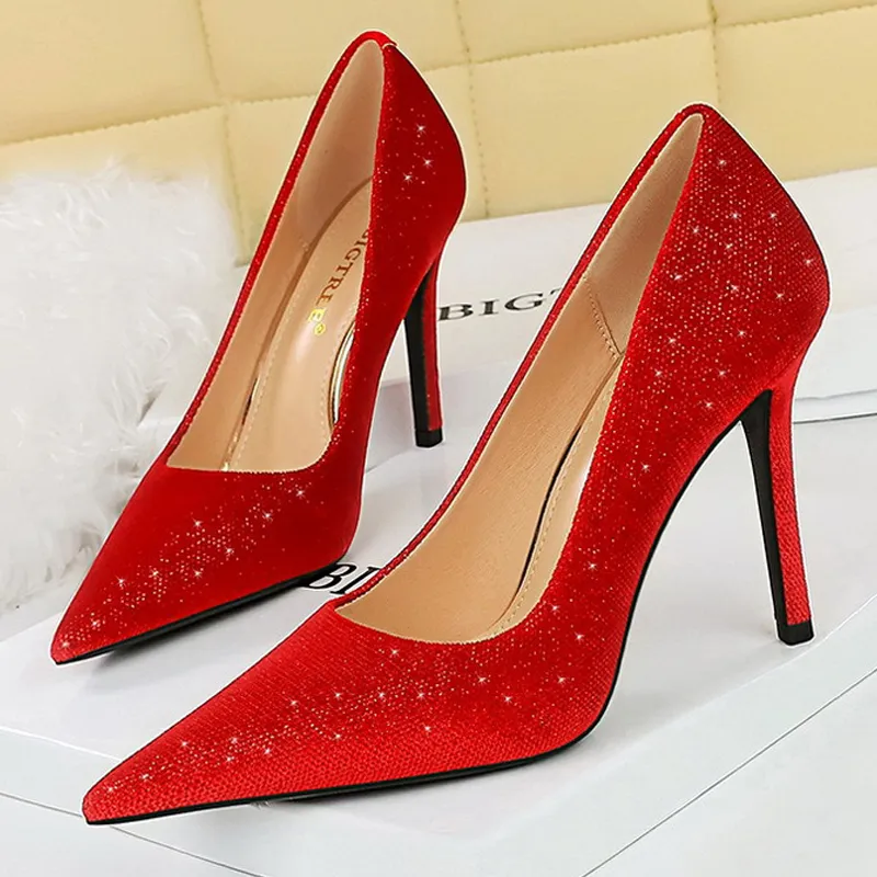 Talons Hauts Sexy De Pouces Escarpins À Talons Aiguilles En