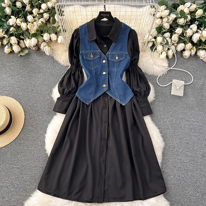 Fashion Set For Women Pocket Denim Vest Lapel... From Sunshine_girls,  $40.22 | DHgate.Com